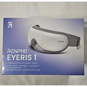 Renpho Eyeris 1 White Migraine Relief Sleep Mask NIB